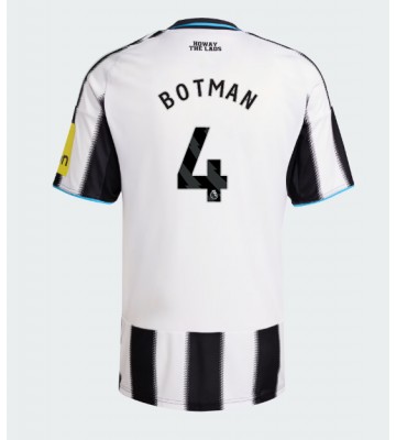 Newcastle United Sven Botman #4 Hjemmebanetrøje 2025-26 Kortærmet